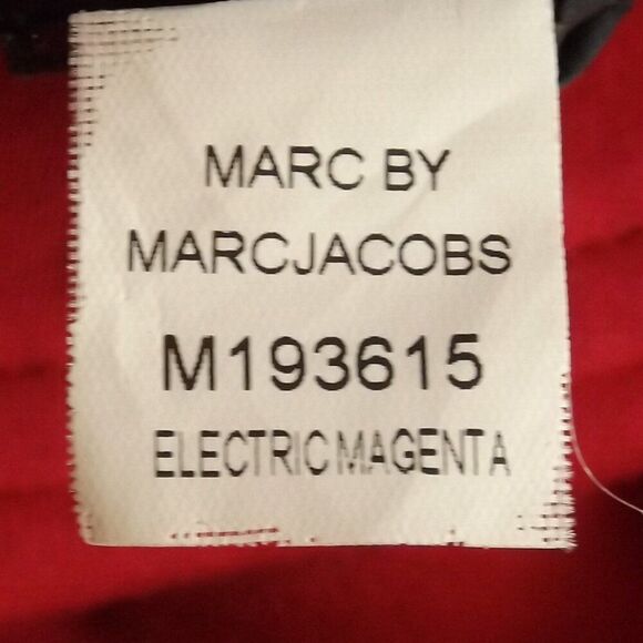 MARC MARC JACOBS Dress, XS, Berry/Magenta, Short, Cut out back, Sleeveless - Picture 15 of 15